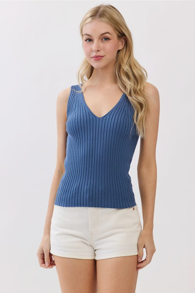 Sleeveless Sweater Tank