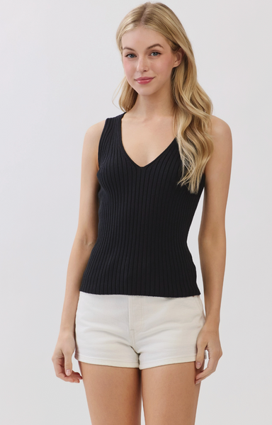 Sleeveless Sweater Tank